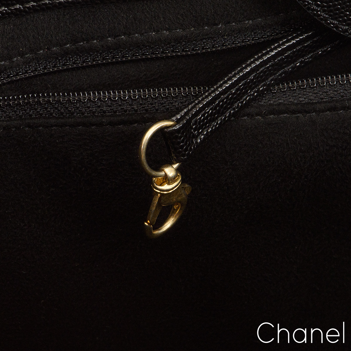 Chanel Black Caviar Double-Sided Tote — Elegante Finds